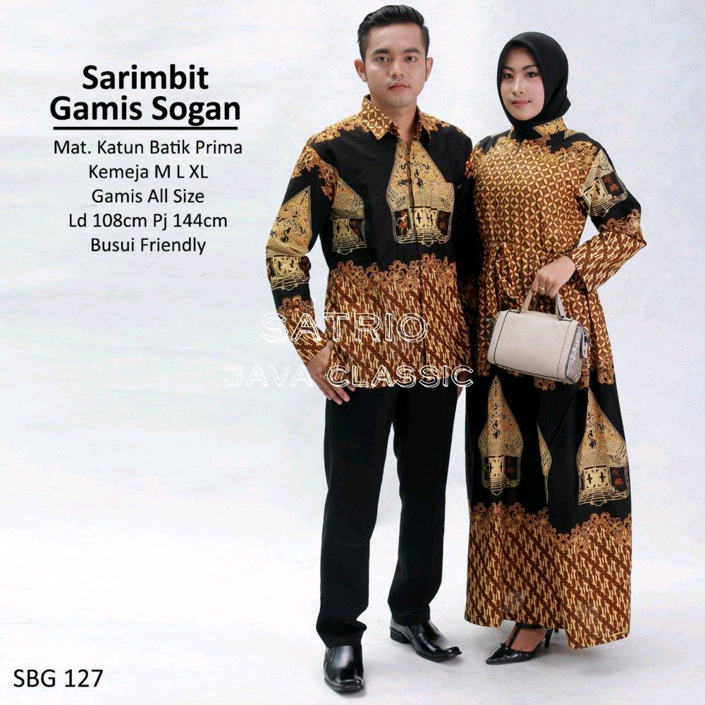 sarimbit batik - baju couple busana muslim di lapak amix satrio java_classic