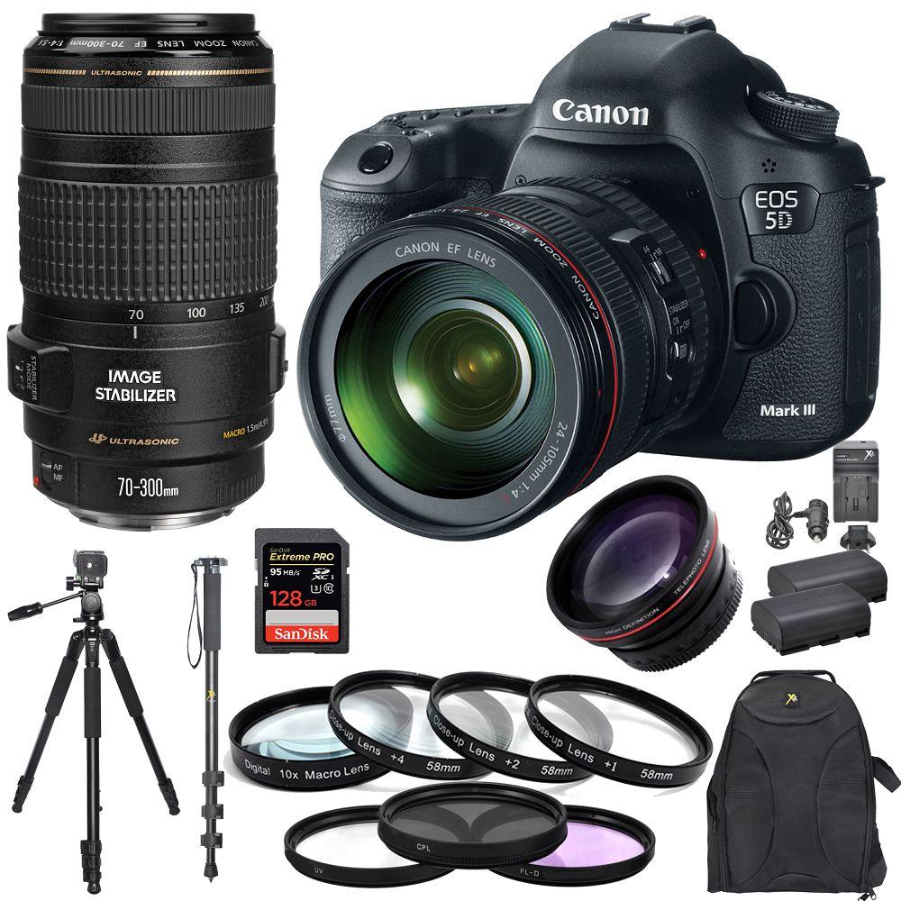 Canon EOS 5D Mark III Kit 24-105mm Kamera DSLR - Black Garansi Resmi 1 Tahun