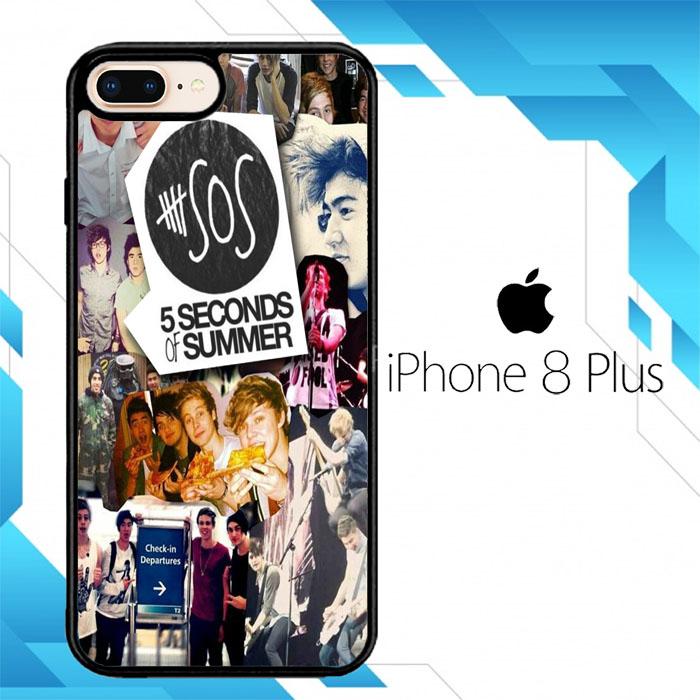 5 Second Of Summer Colleges 2 O3419 iPhone 8 Plus