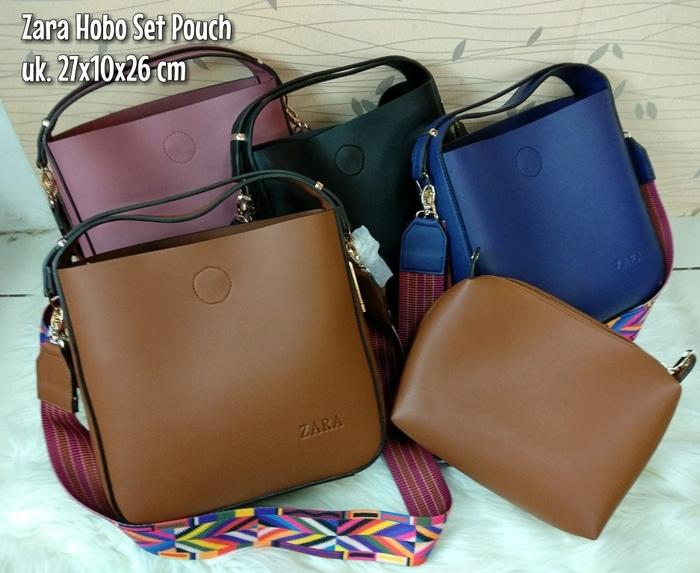 TAS ZARA HOBO SET POUCH SEMI ORI - WP6JMw
