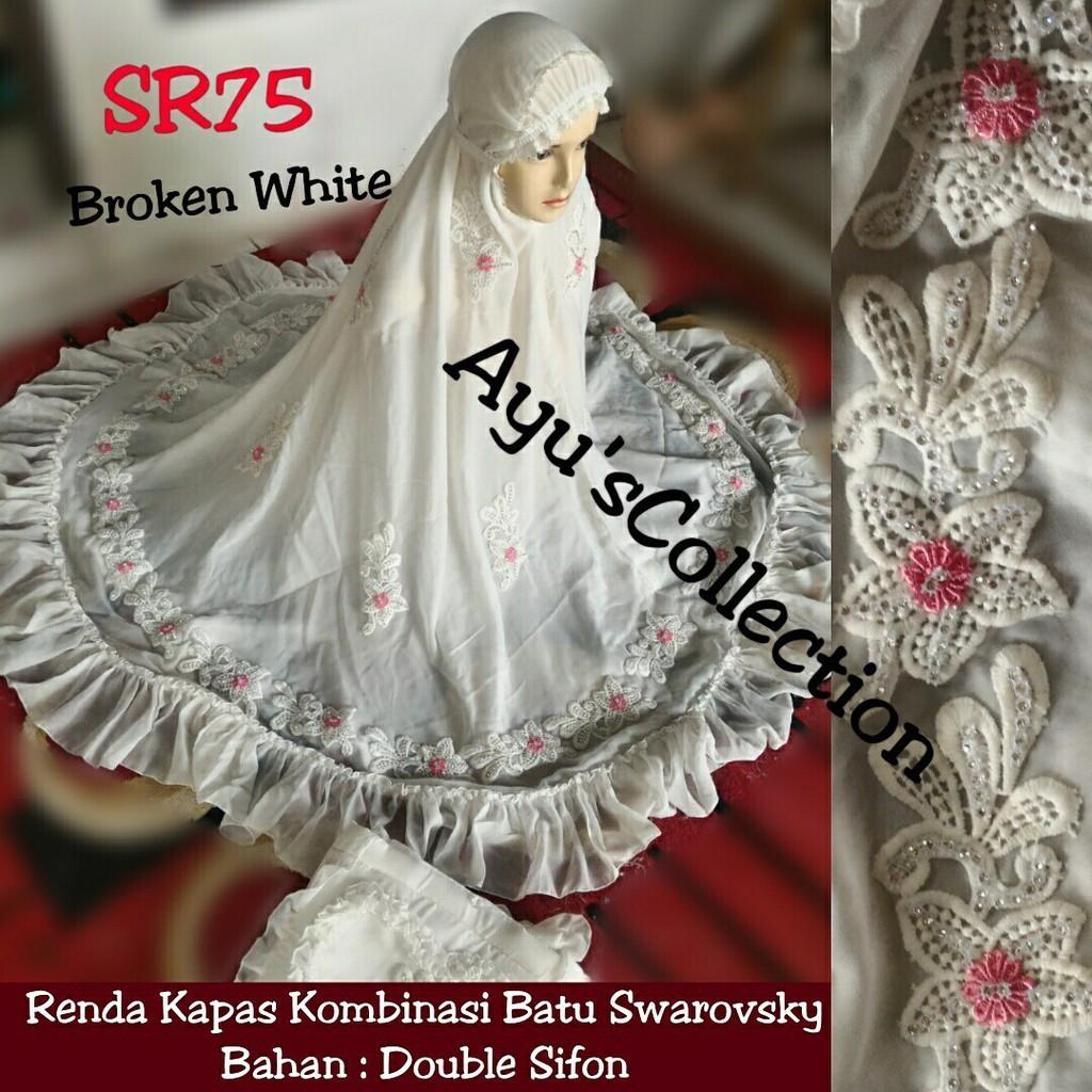 Mukena Renda Kapas Khas Bukittinggi