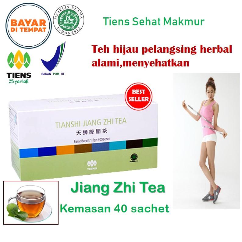 Tiens Teh Pelangsing Jiang Zhi Tea – Paket Hemat isi 40 sachet