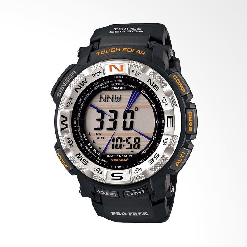 Casio Protrek Triple Sensor PRG-260-1DR Jam Tangan Pria - Hitam