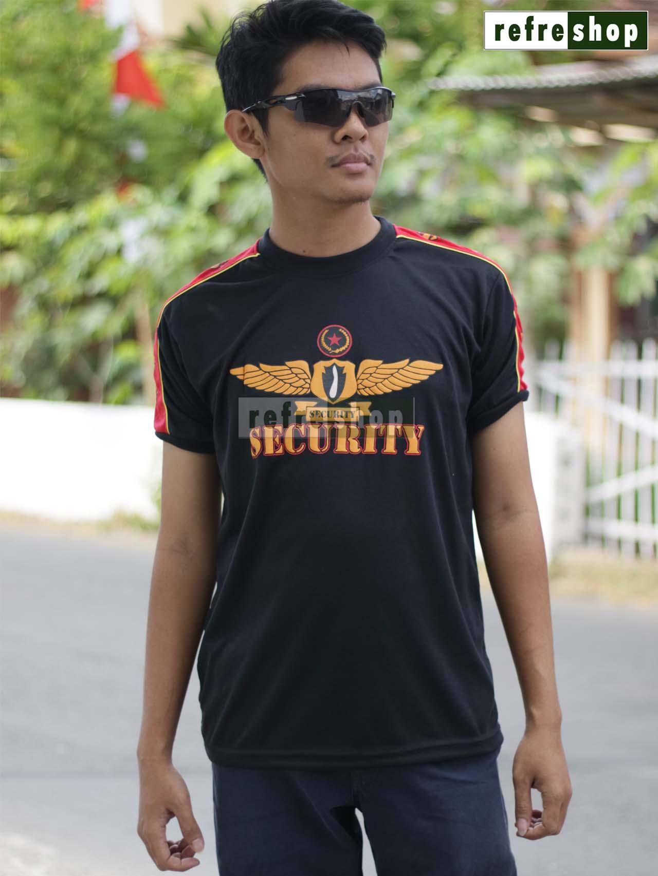 Kaos Security Lembut Nyaman KSPDH02DD Lengan Pendek Murah Awet Grosir Berkualitas