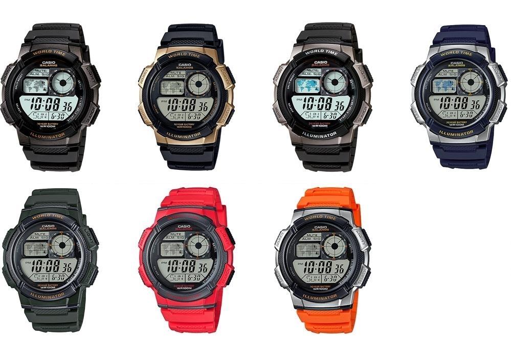 JAM TANGAN CASIO JAM CASIO AE 1000W AE 1000 AE-1000W ORIGINAL