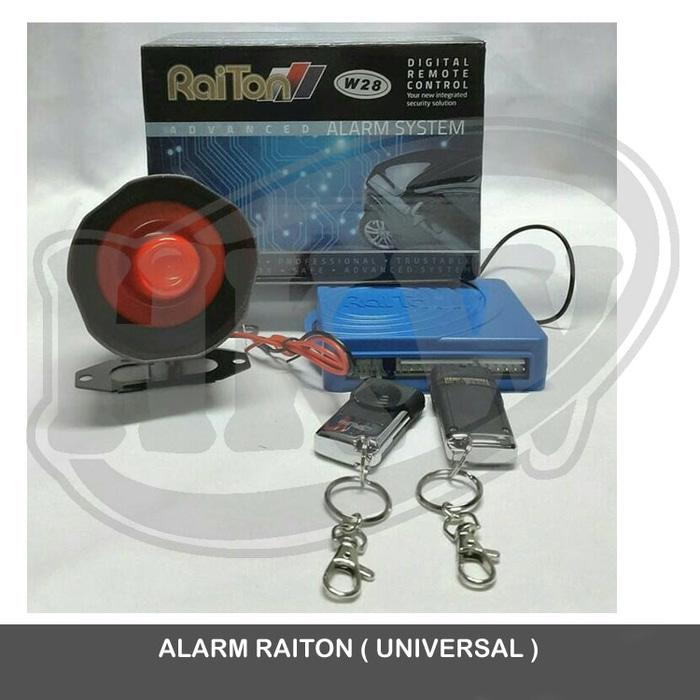 Alarm Merek Raiton Mobil Stream Honda