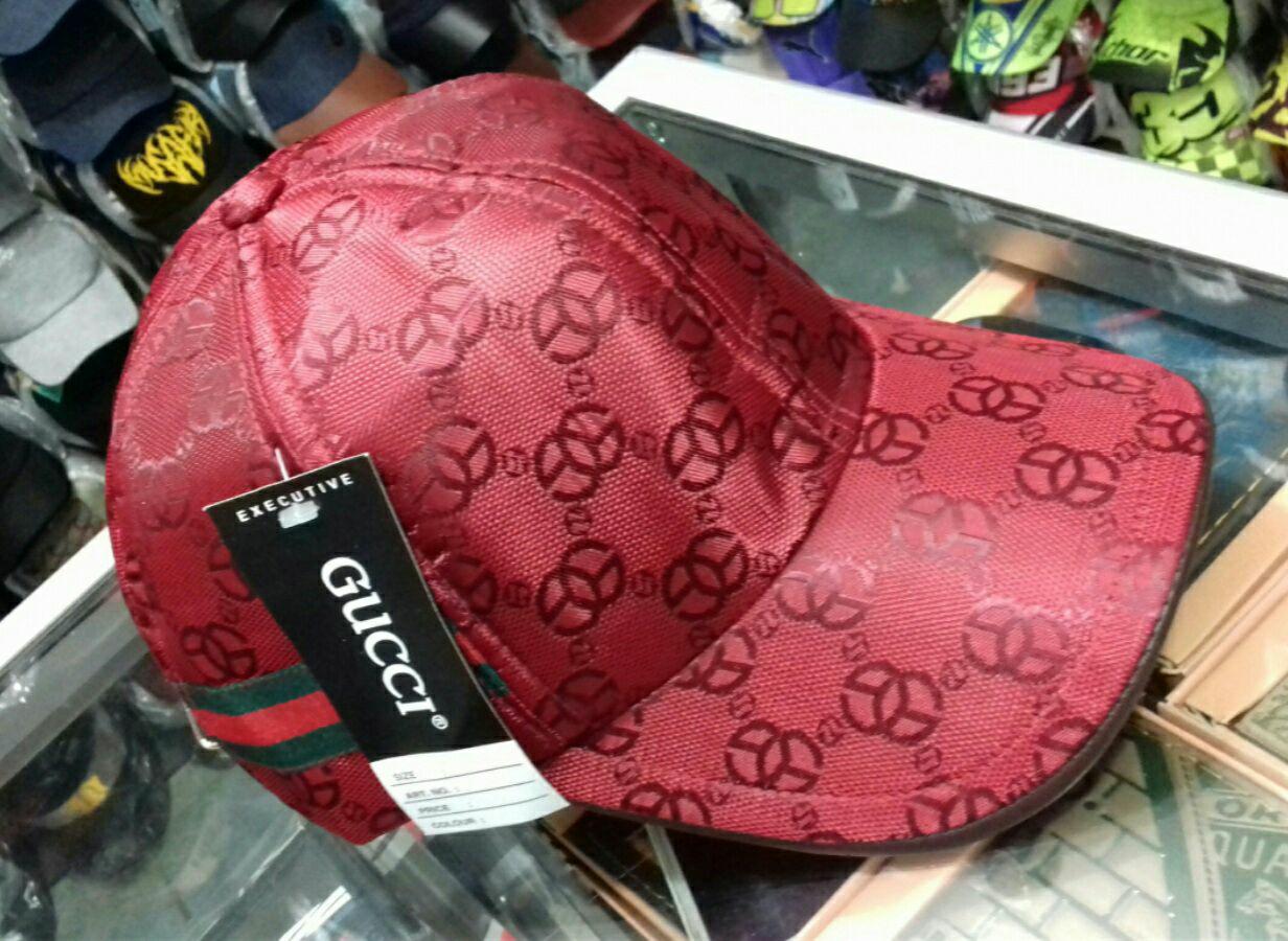 King's topi GUCCI merah 09