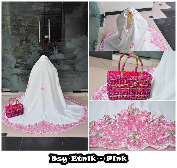 MUKENA BSY ETNIK PINK