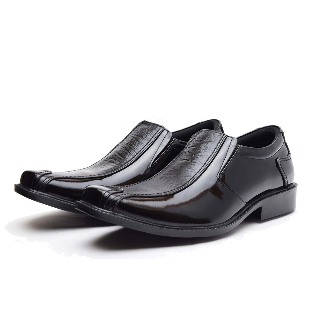 Promo Sepatu Pantofel Pria - PREMIUM Wetan Gianyar - HARGA PROMO - Hitam, 38 Diskon