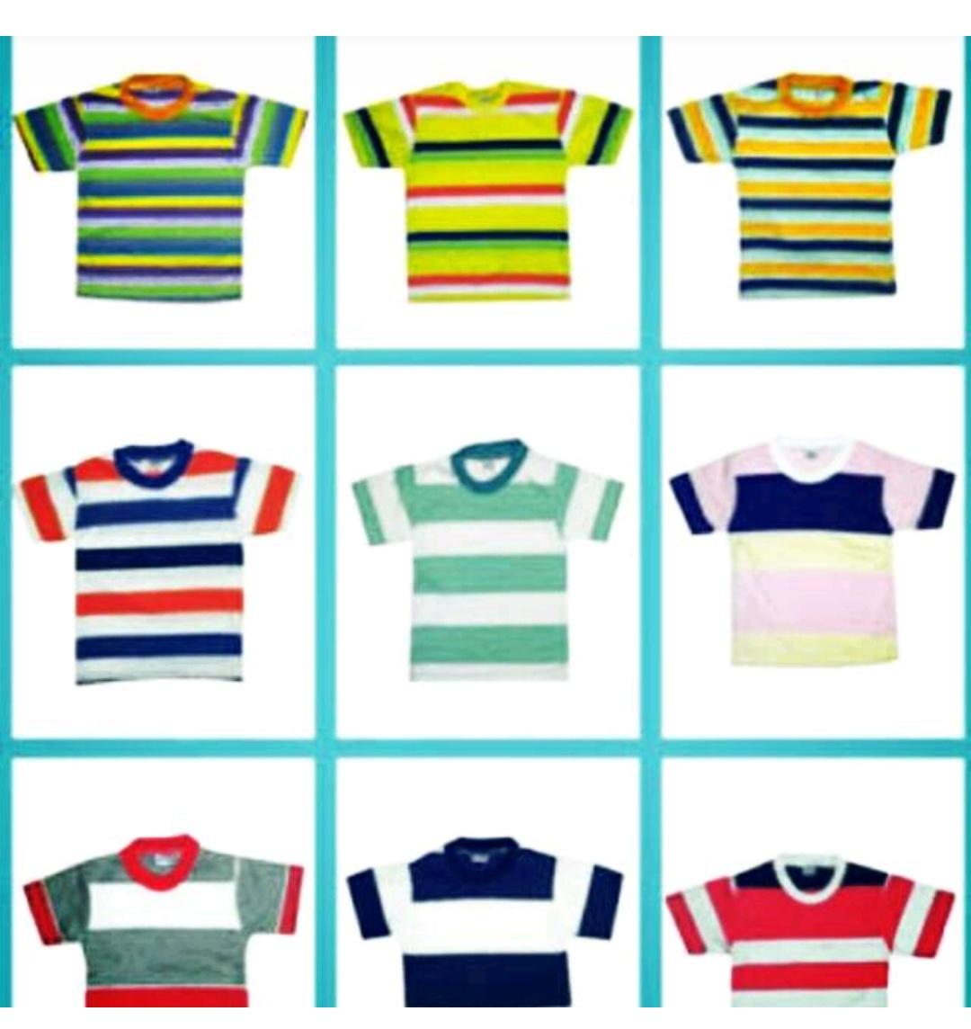 Kaos salur untuk ANAK USIA 4-5 TAHUN