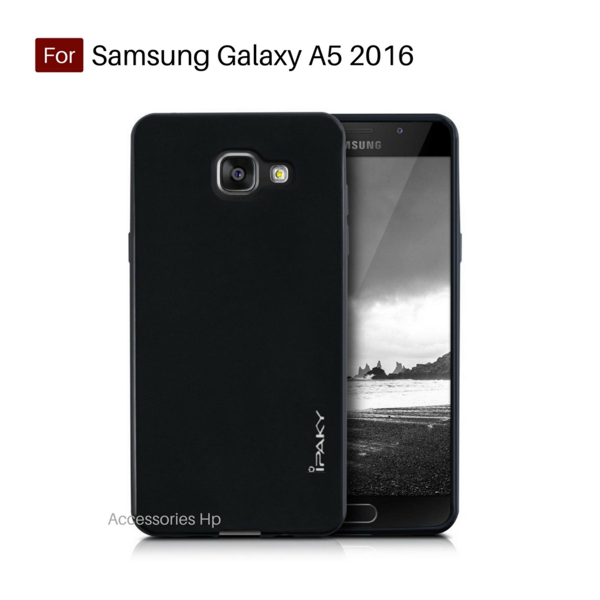 Accessories Hp iPaky Super Slim Matte Anti Fingerprint Hybrid Case For Samsung Galaxy A5 2016 (A510) - Black