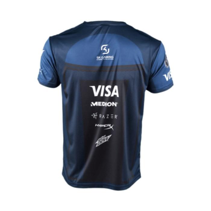 JERSEY SK GAMING DARK BLUE 2017 KAOS JAKET HOODIE TAS DOTA 2 NAVI EG - BIRU- XL SKGFO -