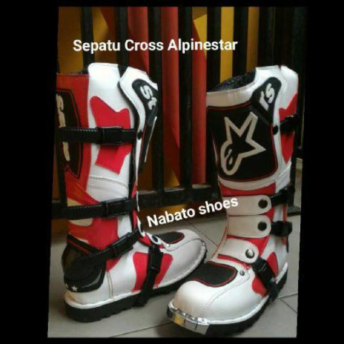 Promo Sepatu Touring Cross Alpinestar / Nabato Shoes Gratis Ongkir