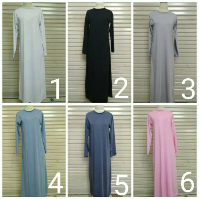 Manset Gamis Kaos Dalaman Wanita Muslimah Hijab Haji Umroh Jilbab Ika Fashion Tanah Abang Murah