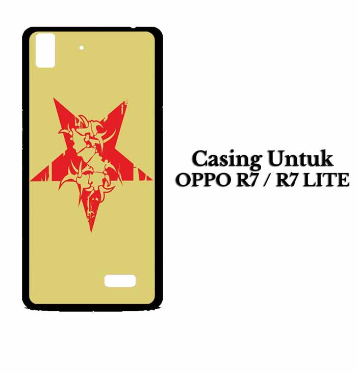 Casing OPPO R7 sepultura logo Hardcase Custom Case Se7enstores