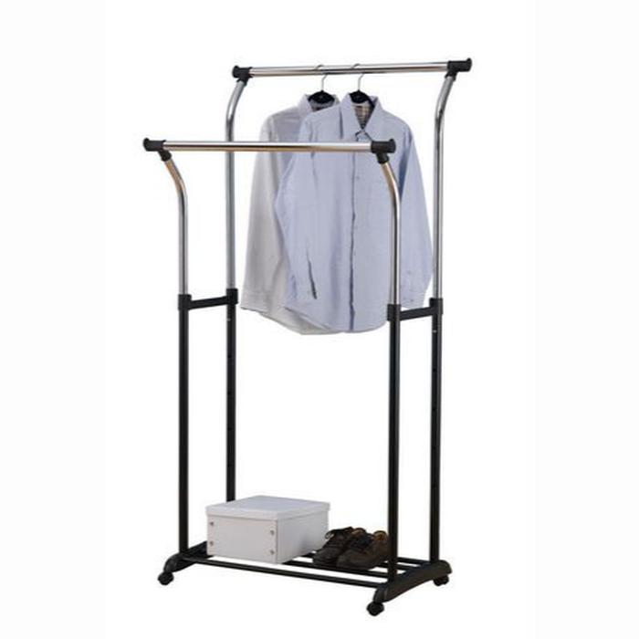 Informa Double Garment Rack Gantungan Pakaian Jemuran Baju