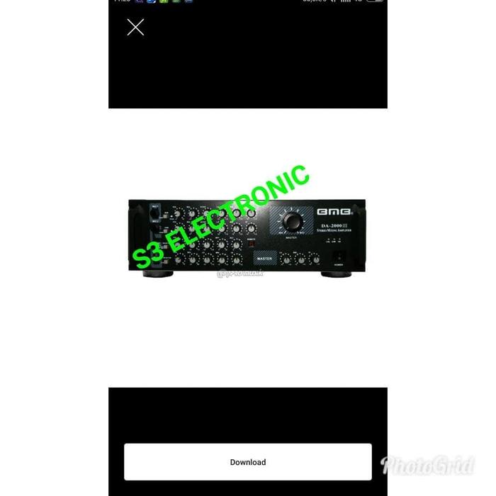 BMB AMPLIFIER KARAOKE DA 2000III