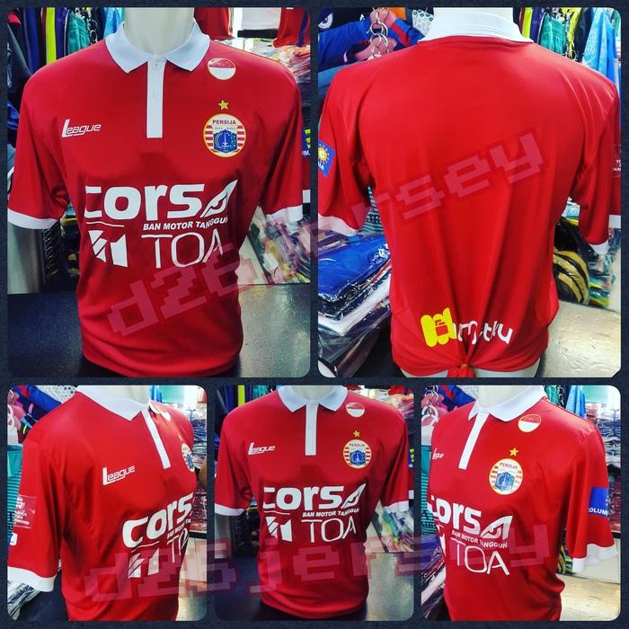 Jersey Persija Jakarta Home TSC 2016 + Full Sponsor terbaru + Patch - WlqEoS