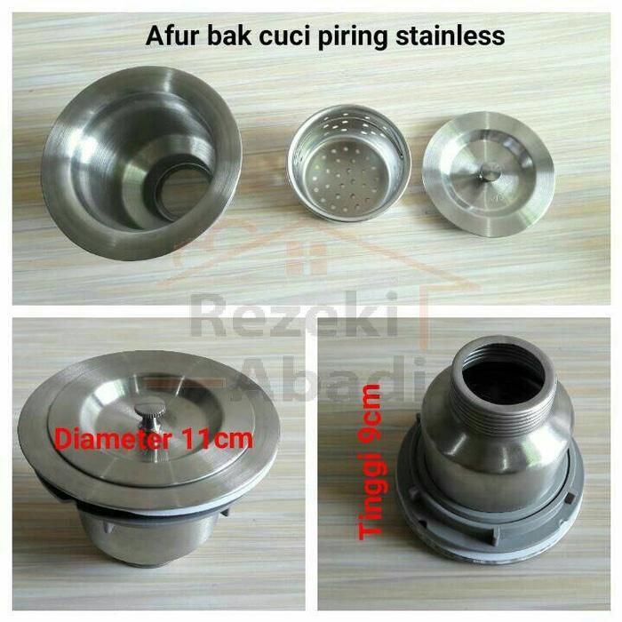 Afur Sink / Afur Bak Cuci Piring Stainless