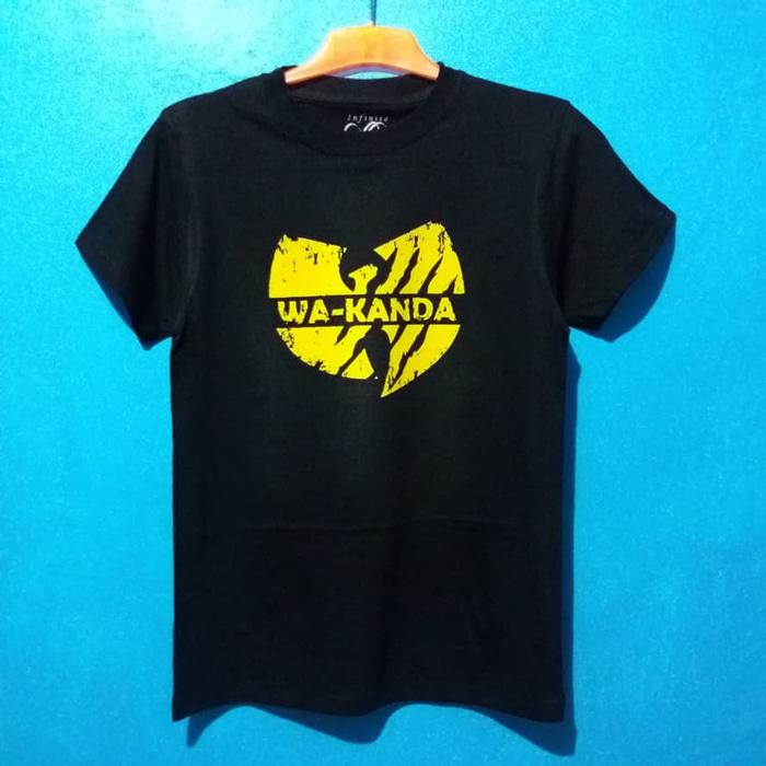 Kaos Baju Superhero IMPORT Marvel - Black Panther 07 (Wakanda)