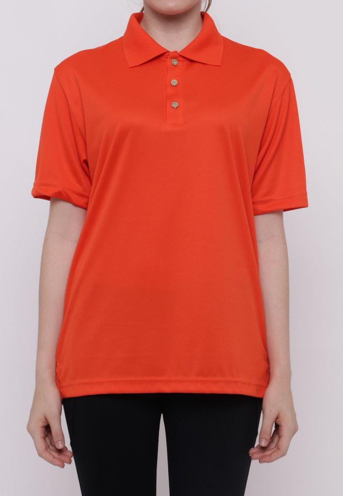 Hitscore Kaos Polo Shirt Short Sleeve Orange