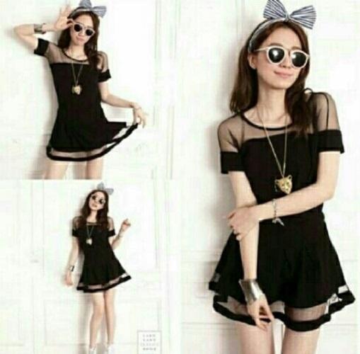 Dress Wanita Lengan Pendek Fashi / Dress Kaos Wanita / Dress T-shirt Wanita / Gaun Kaos Wanita / Dress Santai Wanita / Gaun Remaja/ Gaun Kasual / Dress Casual Wanita / Dress Murah / Dress Gaul / Dress Modern / Gaun Murah / Gaun Modern / Monalisa / Dress