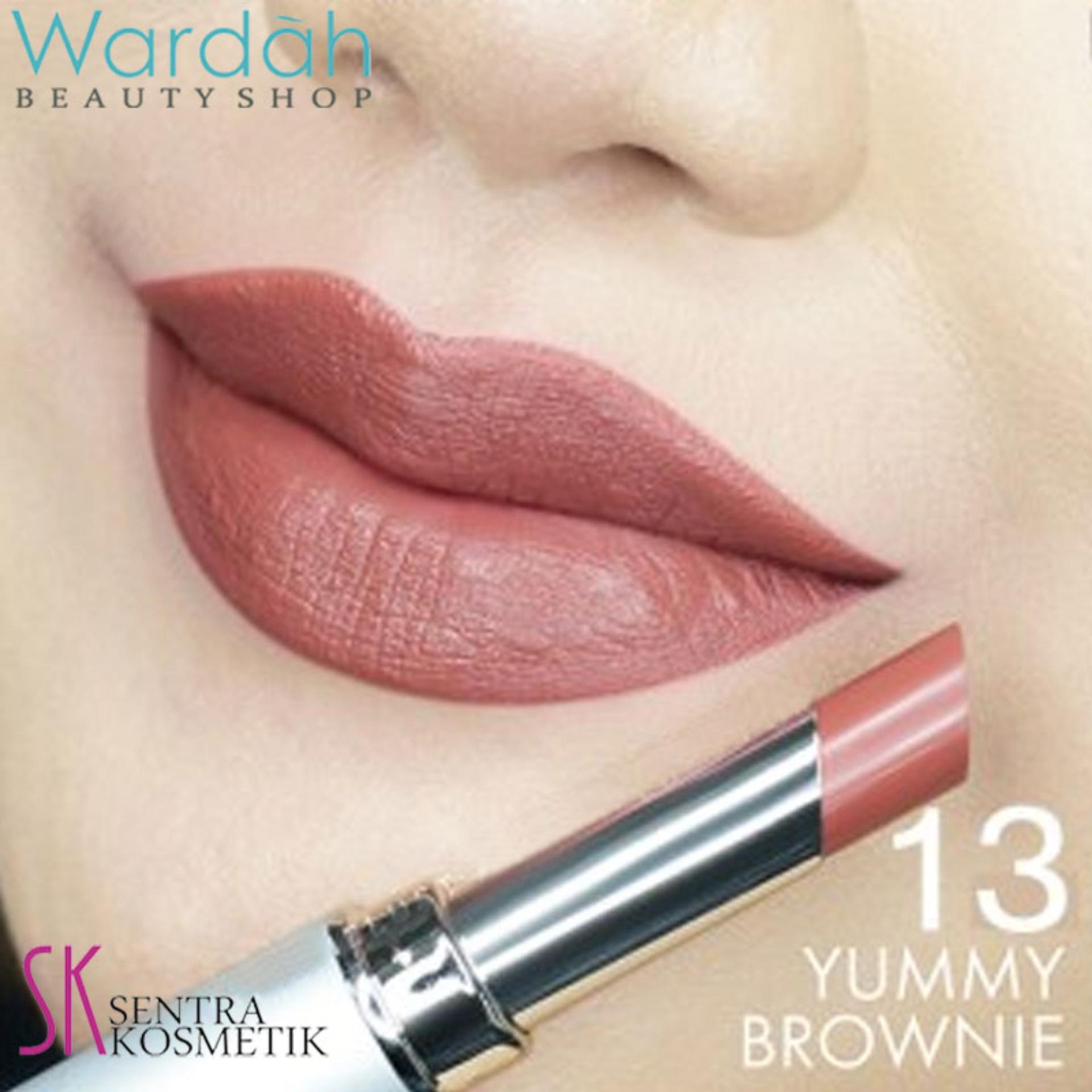 Wardah INTENSE MATTE LIPSTICK 13 - Yummy Brownie