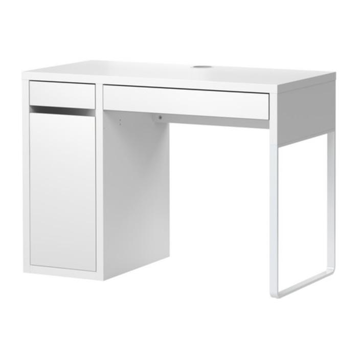 IKEA MICKE Meja Komputer Kerja Belajar 105x50 cm, putih