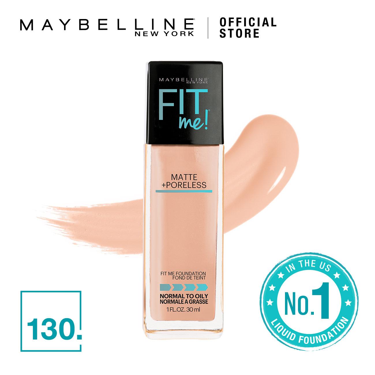 Fit Me Matte Poreless Foundation 130 Buff Beige