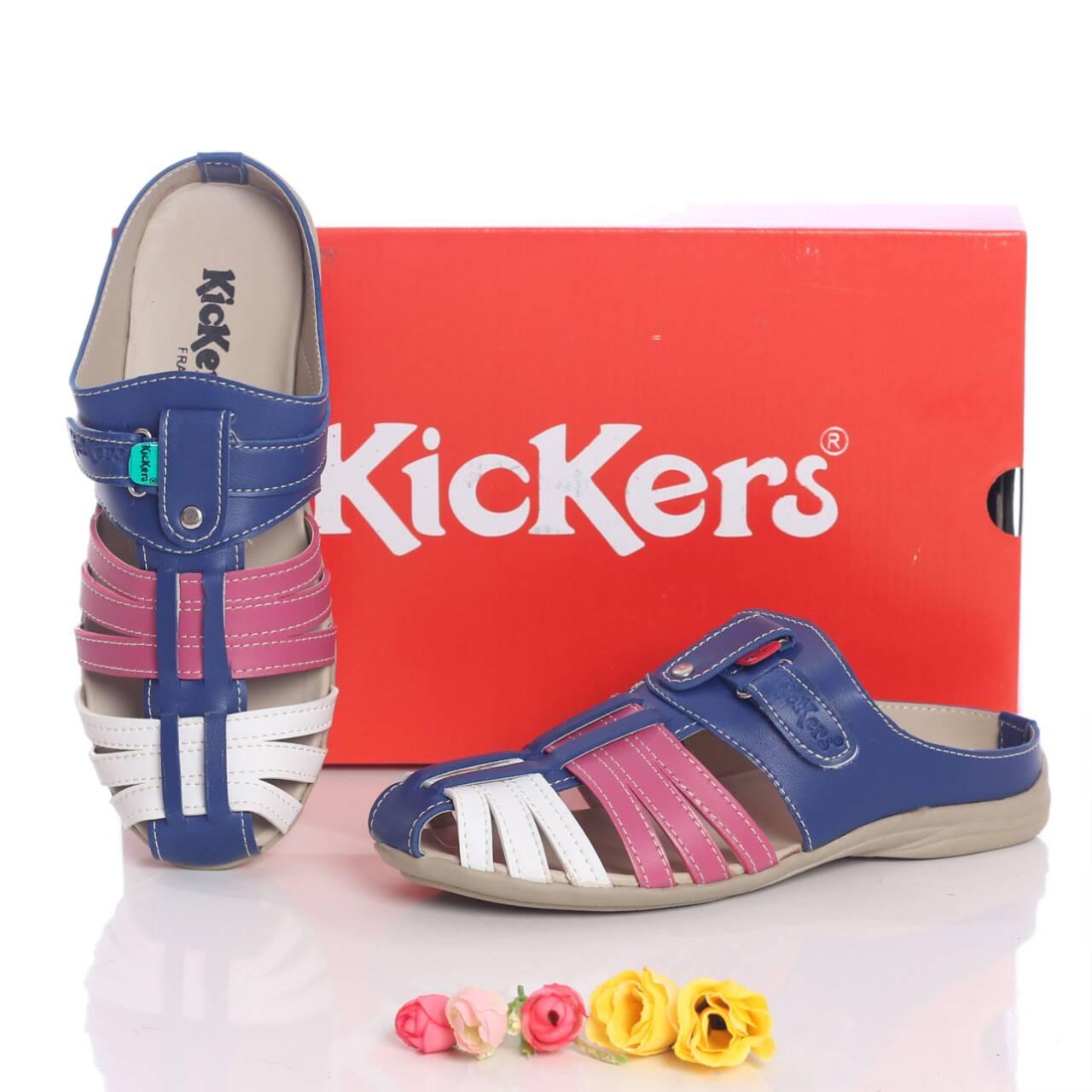 Promo sepatu murah wanita cewek sandal KICKERS bustong Fashion