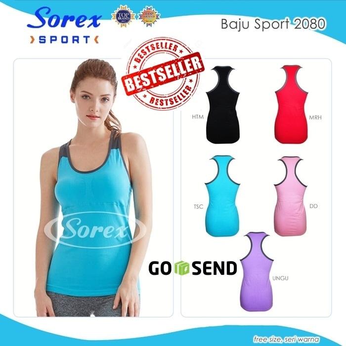 Grosir Baju Kaos Senam Singlet Yoga Gym Sorex 2080 - ijixqr