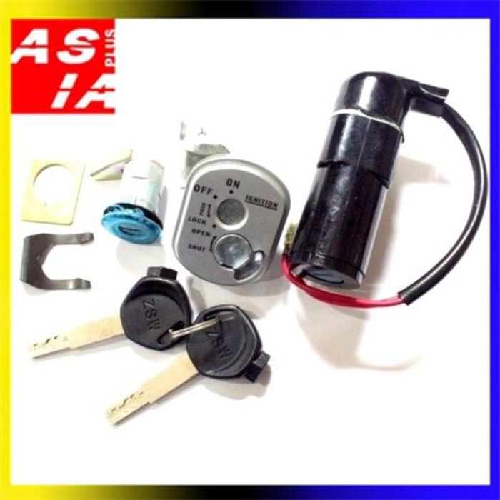 SPAREPART ZSW KUNCI KONTAK ASSY SEPEDA MOTOR HONDA SUPRA X 125 - nAvOJo
