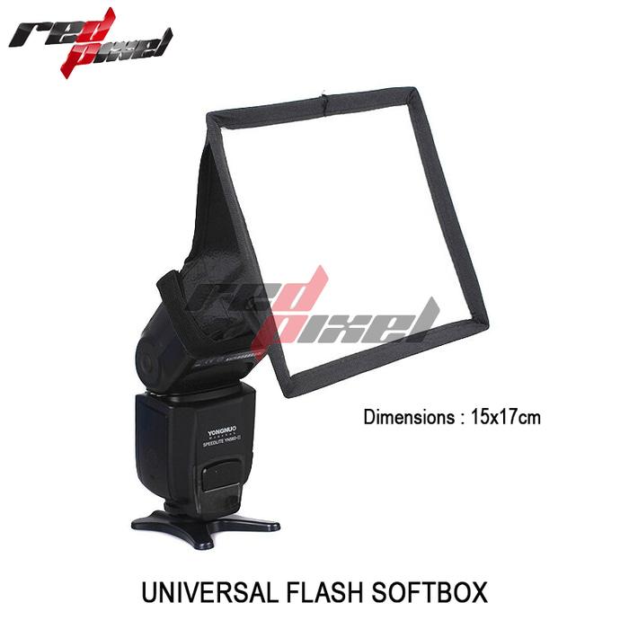 UNIVERSAL FLASH SOFTBOX 15X17CM