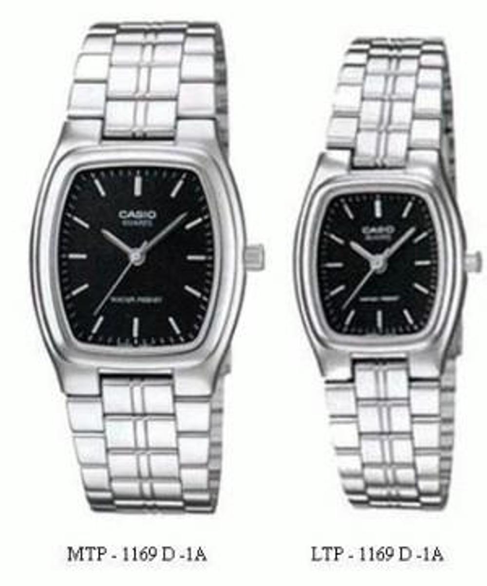 Jam Tangan Casio Original Couple Mtp&Ltp-1169d-1a (Harga Sepasang) MMBKL