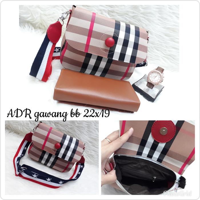 BURBERRY GAWANG/TAS HOBO/SLING BAG/TAS PAKET 3IN1/GALERY TAS