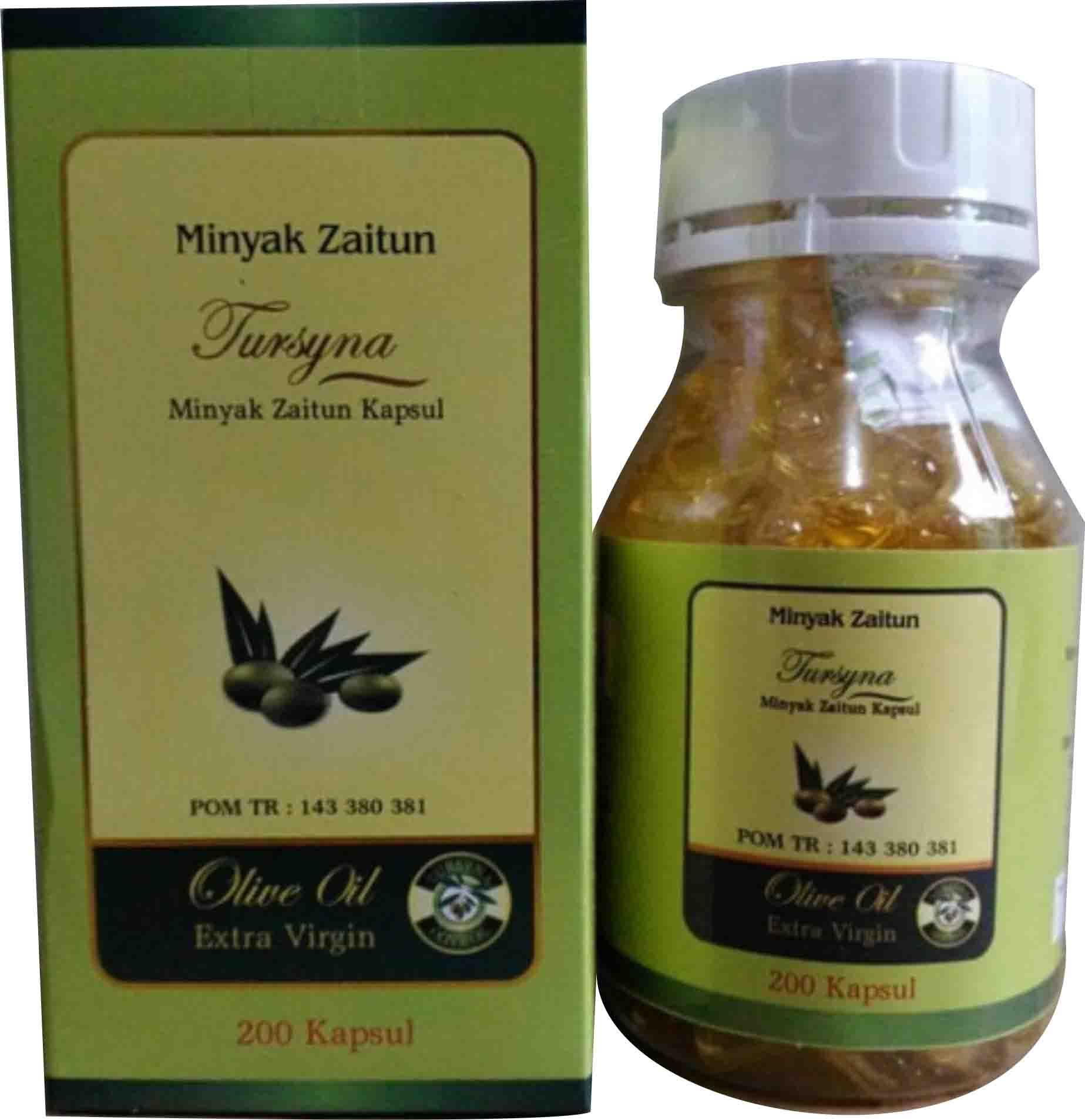 Kapsul Zaitun Al arobi Zaitun Tursyna 200 kp/Kapsul Minyak Zaitun Al Arobi extra virgin oil olive oil