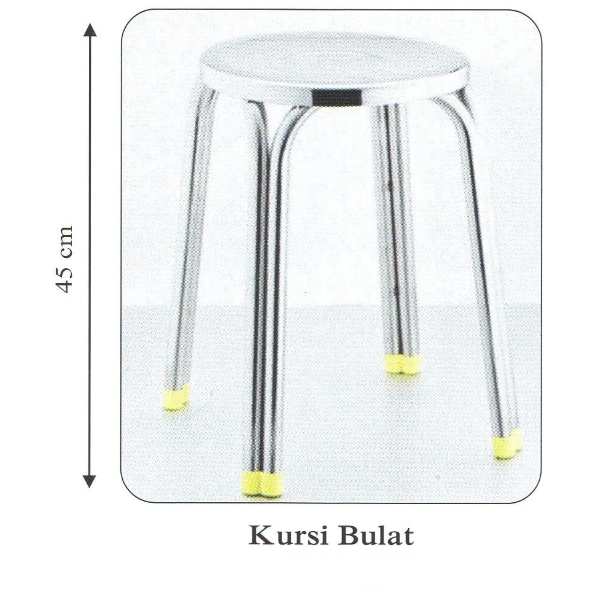 kursi stainless bulat