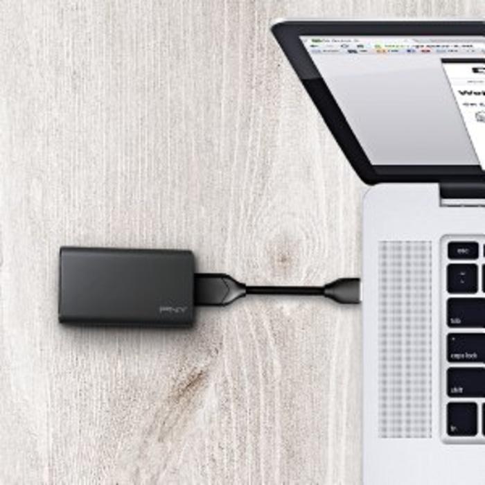 ORIGINAL - PNY Elite SSD Portable 240GB Eksternal External USB 3.0