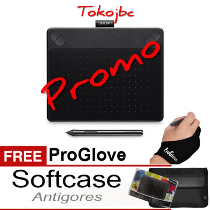Terbaru!! New Wacom Intuos Comic Cth490 Black Garansi Resmi Termurah + Bonus ! - ready stock