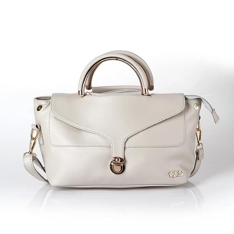 Inficlo SAP 213 Tas Wanita Handbag - bahan shafira - 25x15x10 - Murah & berkualitas (putih)