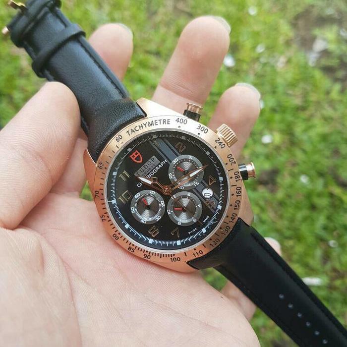 Jam Tangan Pria Merk Tudor Geneva Type : 0001 Baterai