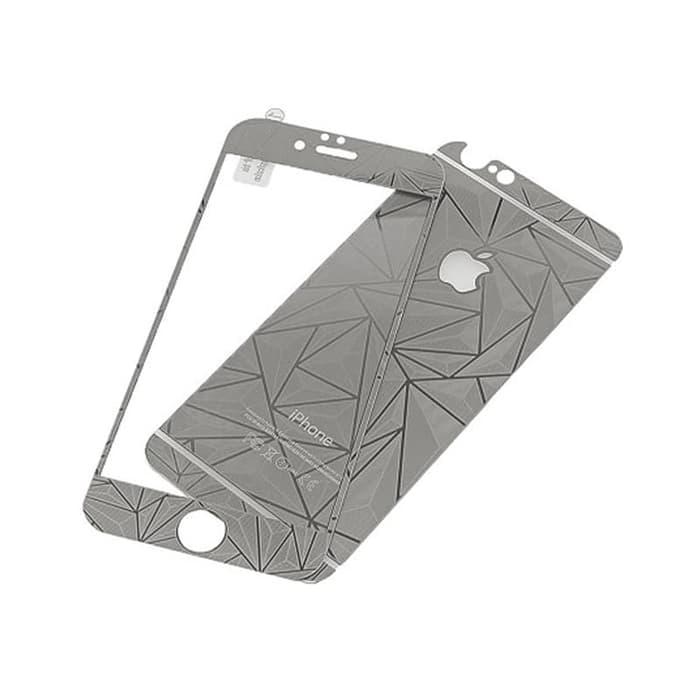 Tempered Glass Diamond iPhone 4 or 4S - Silver