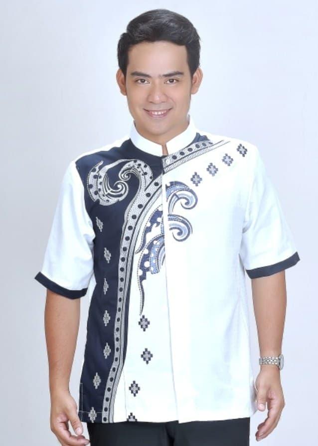 baju koko pria, busana muslim pria, baju muslim cowok sp 110.10 / baju koko lengan pendek pria murah terbaru / kemeja muslim pria lengan pendek / baju hari raya lebaran muslim pria