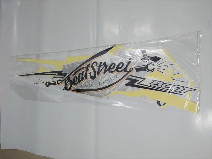 Stiker Bodi & Striping Lis Body Beat Street New 2017 Putih K81
