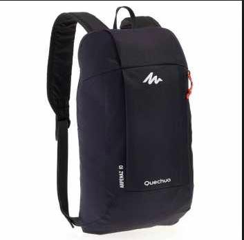 DECATHLON QUECHUA TAS RANSEL BACKPACK HIKING 10L WARNA HITAM