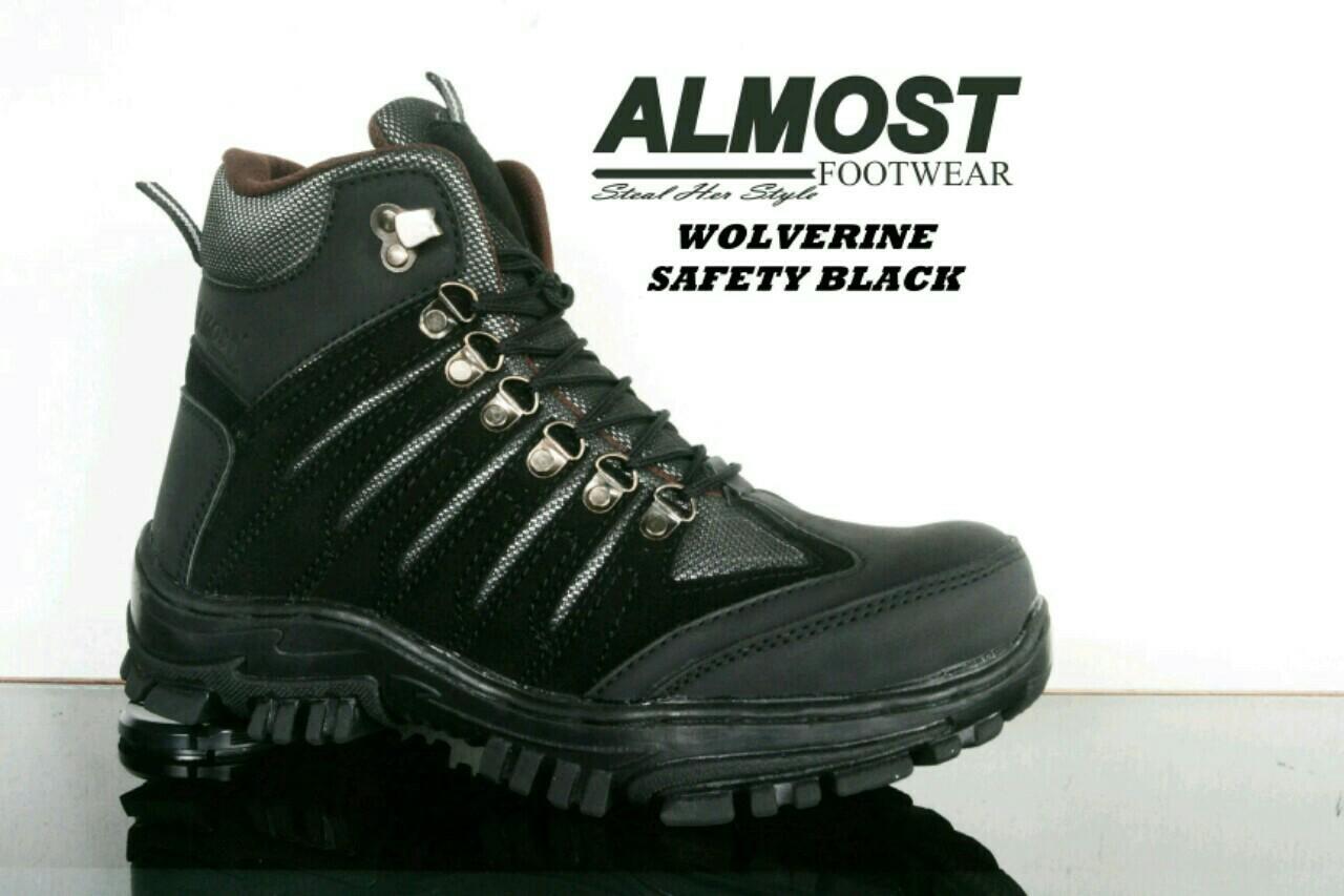 Sepatu Boots Original Kulit Asli Safety Boot Almost Wolverine Original Clothing