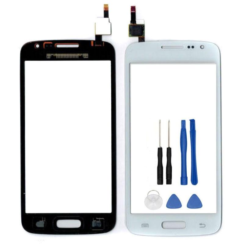 Digitizer Layar Sentuh Baru untuk Samsung Galaksi Express 2 G3815 G3818 G3812 Hitam/Putih (+ 3 M tape + Membuka Alat Perbaikan + Lem)