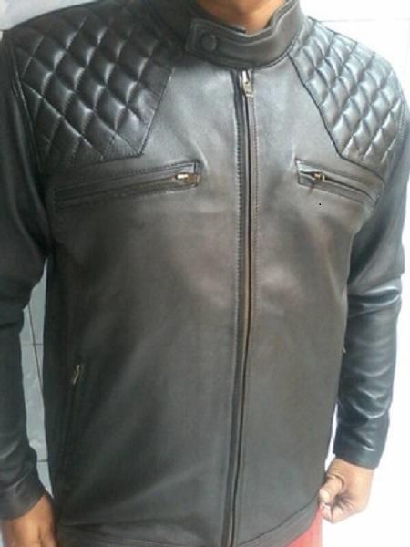 Jaket pria / Jaket Motor / Jaket Kulit Domba Asli