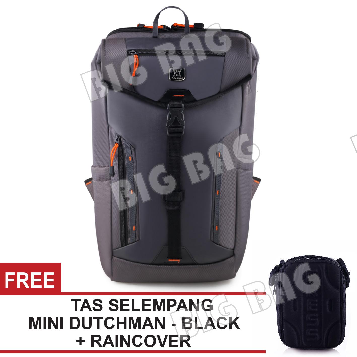 Kelebihan Gear Bag Tas Ransel Korean Mountain Backpack 43 Liter Tas Ransel Gear Bag Kingdom Backpack Raincover FREE Tas Selempang Mini Dutchman Tas Gunung