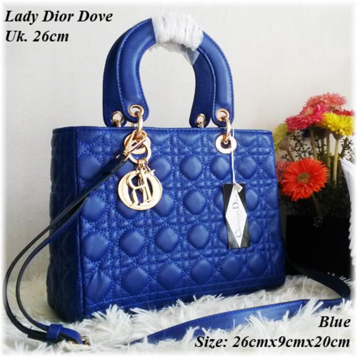 Tas Wanita,Tas Branded,Lady Dior,Tas Murah,Tas Kw,Tas Import,Blue - HZ0p4n